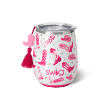 Load image into Gallery viewer, Stemless Wine Cup - Let&#39;s Go Girls Print
