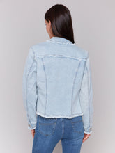 Load image into Gallery viewer, Fringe Denim Jacket
