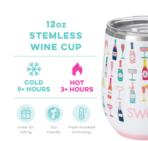 Stemless Wine Cup - Pop Fizzle